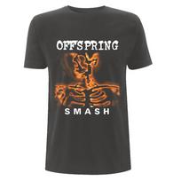 „Offspring Smash Charcoal“ unisex marškinėliai S brown