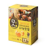 CJ 100 % ekologiški kaštonai 42 g x 17 vnt. 714 g