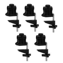 5Pcs Replacement Desk Clamp Desktop Lamp Clamp Metal Mounting Table Clamp Non-Slip C Clamp for Desk Lamp Microphone