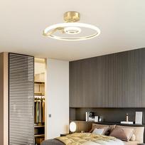 Miegamojo apšvietimas Minimalistinis modernus buitinis šviestuvas Prabangus LED lubų apšvietimas Individualizuotas apvalus šilto kambario šviestuvas Diameter: 40cm