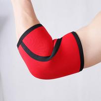7 mm neopreno sportiniai alkūnių apsaugai, krepšinio apsauga, smūgių apsauga, sunkiosios atletikos sportiniai alkūnių apsaugai, pralaidūs orui ir sugeriantys prakaitą S raudona