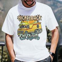 Nickelback Get Rollin' Tour 2023 Nickelback Rock Band Tour koncertas Unisex marškinėliai S