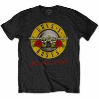 Guns N Roses Not In This Lifetime Tour Juodi klasikiniai „Rock Tee“ unisex marškinėliai S