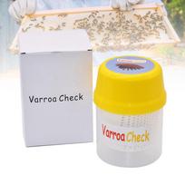 Varroa EasyCheck, tikslus stebėjimas optimaliam avilio sveikatai, alkoholio plovimo ir cukraus ritinėlių erkių stebėjimo metodai