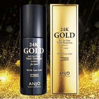 Anjo 24k Gold All in One Total Solution for Men 200ml, Moisturizing, KBeauty, Korean Cosmetics, sample white