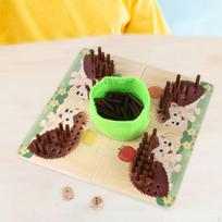 Hedgehog Game Stick Addition Early Education Counting Matching Board