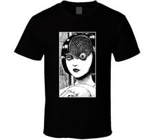 Uzumaki Junji Ito Japan Horror Japanese Halloween Tee Unisex marškinėliai S