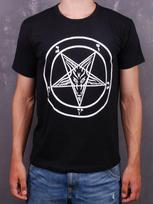 Pentagramos Ts Juodi Unisex Marškinėliai S