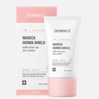 Centellian 24 Madeca Derma Shield Saugus toną sulyginantis apsauginis kremas nuo saulės 50 ml