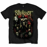 Slipknot Come Play Dying Black Rock Metal Tee Unisex marškinėliai S