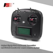 Flysky FS-i6s 2.4G 10CH AFHDS 2A jutiklinio ekrano siųstuvas su FS-iA6B 6CH imtuvu nuotoliniu būdu juoda