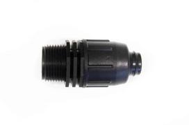 Sujungimas 16mm LDPE vamzdis ir ¾” išorinis sriegis