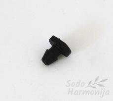 Kamštukas LDPE vamzdžiui 4mm, 50 VNT.