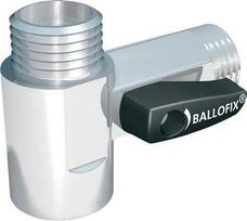 BROEN Ballofix adapteris 1/2" su atbuliniu vožtuvu ir vienu uždarymo vožtuvu