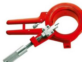 Rothenberger „Rocut 110“ plastikinių vamzdžių pjaustyklė, bazinė – 110 mm bazinei mašinai