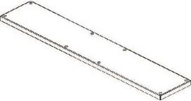 CUBIC Dangtis, 1 x 5 modulis, 182 x 950 mm plotis x aukštis