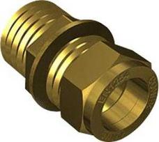 IBP CONEX adapteris 3/8-10 mm suspaudimu su įmova