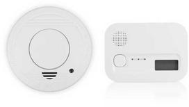 Smartwares FSE-19204 Priešgaisrinės saugos komplektas, 40 m², 85 dB, Balta, Baterija, 4,5 V