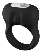 FUN FACTORY Steady Vibrating Cock Ring Black