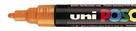 Žymeklis UNI Posca PC-5M, apvalus, 1.8 - 2.5 mm, oranžinis