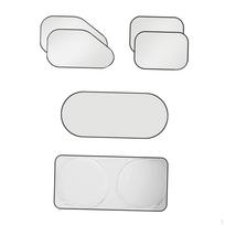 6Pcs Privacy Shade Blackout Sun Blocker Visor Car Window Shades with Suction Cups for Changing