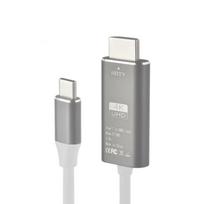 RoGer FT-H05 USB-C to HDMI UltraHD 4K@30Hz Cable, 2m / white
