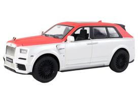 Raudonas/baltas automobilis su pulktu