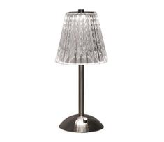 LED Pritemdomas įkraunamas stalinis šviestuvas LED/2,4W/5V 3000-6000K 1800 mAh chromas
