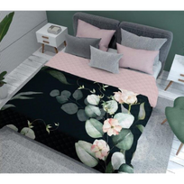 Dvipusė dygsniuota  lovatiesė Holland Flowers (200X220cm)