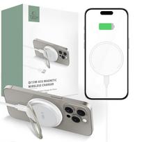 Bevielis įkroviklis "Tech-Protect QI15W-A33 Magnetic Magsafe Wireless Charger" baltas