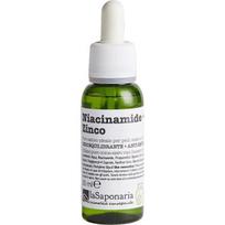 Kombinuotos ir probleminės veido odos serumas niacinamidas La Saponaria, 30 ml