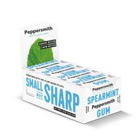 Šaltmėtės skonio kramtomoji guma Peppersmith Spearmint su ksilitoliu, 12 pak. x 15g