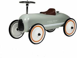 Little Dutch Metalinis RETRO paspiriamas automobilis Alyvuogė