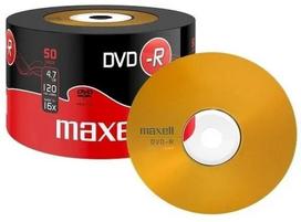 DVD-R diskai MAXELL, 4,7GB, 16X, 120min., 50 vnt.