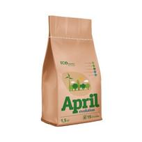 APRIL EVOLUTION Universalus skalbimo milteliai EcoSolution, 1,5 kg