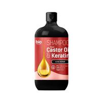 BIO NATURELL Black Castor Oil & Keratin Sampunas visu tipu plaukams, 946 ml