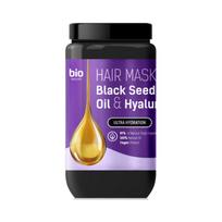 BIO NATURELL Black Seed Oil & Hyaluronic Acid Plauku kauke, 946 ml