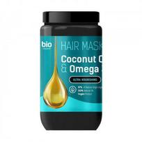 BIO NATURELL Plauku kauke Coconut Oil & Omega 3, 946 ml