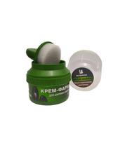 BLYSKAVKA Kremas-dazai odinei avalynei su kempinels tamsiai rudas, 50 ml
