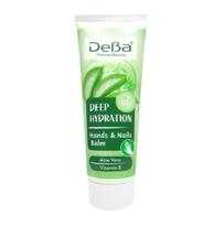 DeBa NATURAL BEAUTY Balzamas rankoms ir nagams su alaviju ekstraktu, kofermentu Q10 ir glicerinu, 75