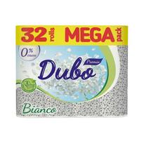 DIVO Premio Bianco Mega Pack Tualetinis popierius, 32 ritineliai, 3 sluoksniu, baltas