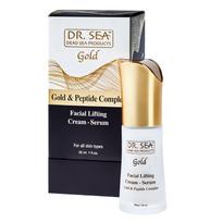 Dr. Sea Gold kremas-serumas veidui su auksu ir peptidais 30ml