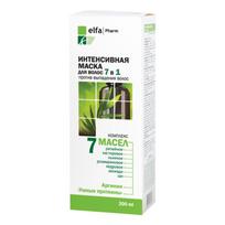 ELFA PHARM 7 aliejai, Intensyvi plauku kauke 7in1, 200 ml