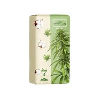 HAPPY LIFE Tualetinis muilas Kanapes ir medvilne, 180 g