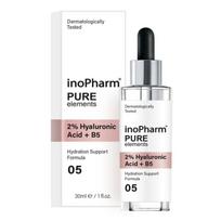 INOPHARM, veido serumas su 2% hialurono rūgštimi + vitaminu B5, 30 ml