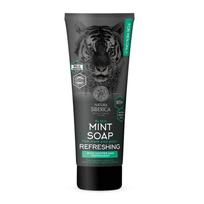 NATURA SIBERICA MEN Mint Muilas plaukams ir kunui, 200 ml
