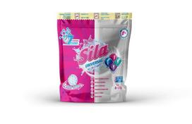 SILA skalbimo priemone koncentruota tirpiose kapsulese, 12 vnt. x 25 g