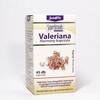 Valerijonas su pasiflorais ir apyniais, 45 kapsulės