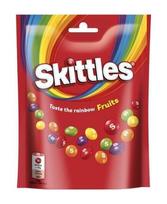Kramtomieji saldainiai SKITTLES vaisių skonio traškiame cukruas glajuje 152g