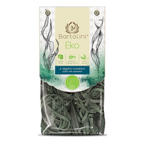 Ekologiški  makaronai su jūros dumbliais Tagliatelle BARTOLINI, 250g